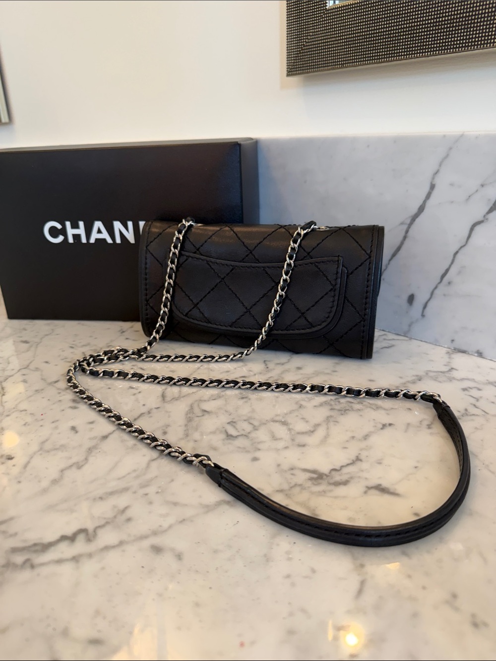 Chanel Black Quilted Flap Bag - Picture 11 of 16